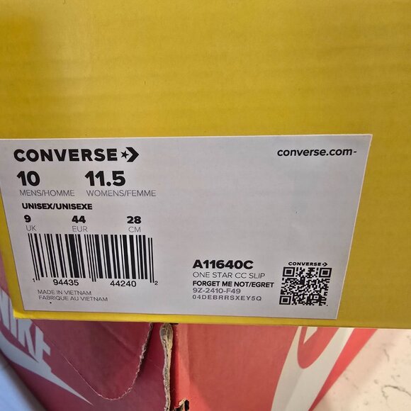 Converse x GOLF le FLEUR Men's 10 Sneakers One Star CC Slip A11640C TITANIUM NEW - Picture 8 of 8